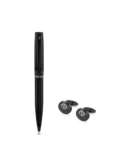 POLICE Vivaldi Pen & Cufflinks Gift Set for Men